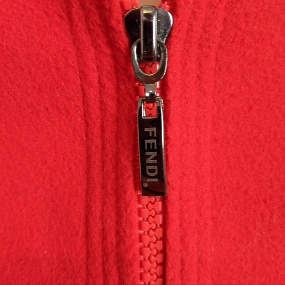 Vintage Fendi 100% Cashmere zip jacket - Picture 8 of 14